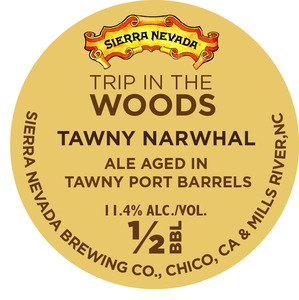 Sierra Nevada Trip In The Woods Tawny Narwhal December 2014