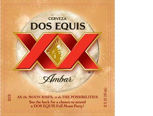 Dos Equis Ambar December 2014