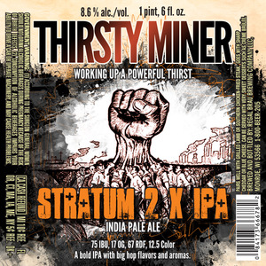 Thirsty Miner Stratum 2 X IPA December 2014