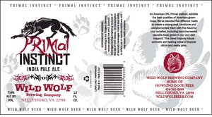 Wild Wolf Brewing Company Primal Instinct