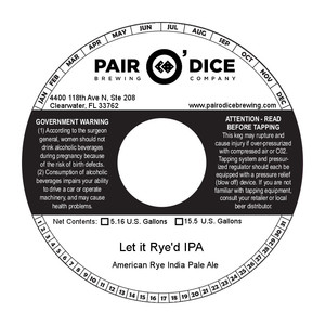 Let It Rye'd Ipa 