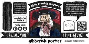 Alpha Brewing Company Gibberish