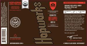 Hopworks Urban Brewery Red Apple Abbey Ale January 2015