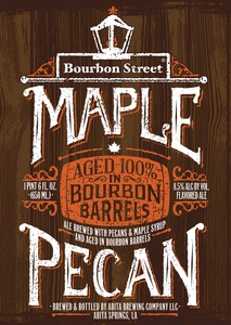 Abita Bourbon Street Maple Pecan January 2015