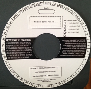 Buffalo Commons Brewing Co. Northern Border Pale