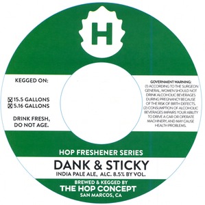 The Hop Concept Dank & Sticky December 2014