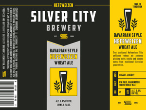 Silver City Brewery Hefeweizen January 2015