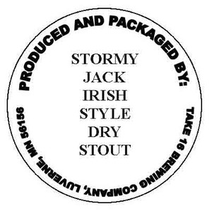 Take 16 Brewing Company Stormy Jack December 2014