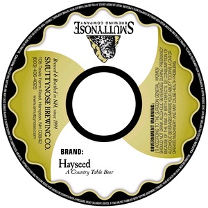 Smuttynose Brewing Co. Hayseed