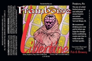 Libertine Pub And Brewery Framboise January 2015