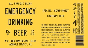 Emergency Drinking Beer 