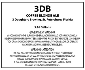 Coffee Blonde Ale December 2014