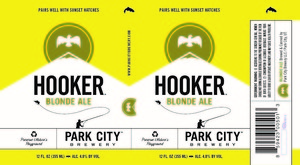 Hooker Blonde Ale January 2015