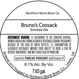 Northern Monk Brew Co. Bruno¿s Cossack December 2014