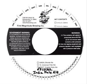 First Magnitude Brewing Co. Pisces