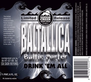 Baltallica Baltic Porter 