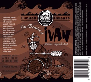 Demise Of Ivan Russian Imperial Stout December 2014