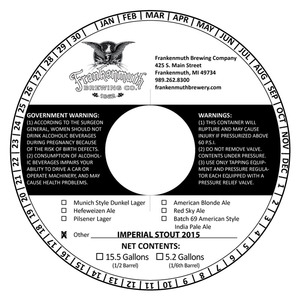 Frankenmuth Imperial 2015