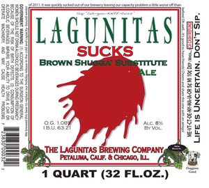 The Lagunitas Brewing Company Lagunitas Sucks December 2014
