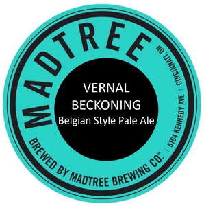 Madtree Brewing Company Vernal Beckoning December 2014