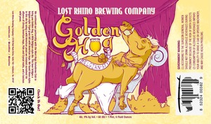 Lost Rhino Brewing Co. Golden Hog January 2015
