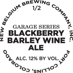 New Belgium Brewing Company, Inc. Blackberry Barley Wine January 2015