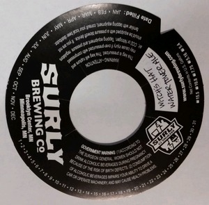 Surly Brewing Company Witch's Hat Water Tower Ale January 2015