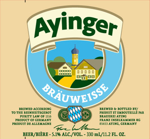Ayinger Brauweisse January 2015
