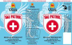 Brewery Vivant Ski Patrol January 2015