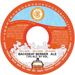 Otter Creek Brewing Backseat Berner January 2015