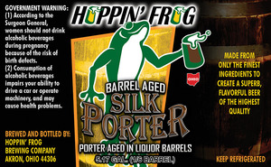Hoppin' Frog Barrel Aged Silk Porter