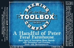 Toolbox Brewing Co A Handful Of Peter