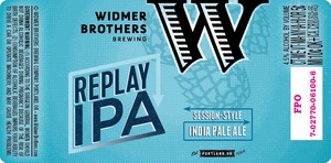 Widmer Brothers Brewing Company Replay IPA