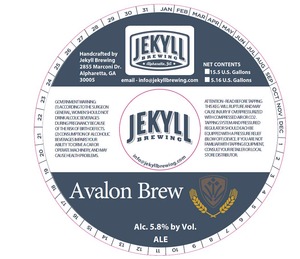 Avalon Brew January 2015