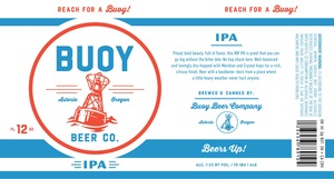 Buoy Beer Company IPA January 2015
