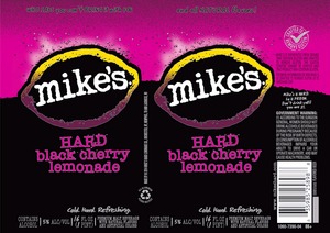 Mike's Hard Black Cherry Lemonade January 2015