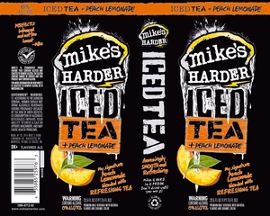 Mike's Iced Tea + Peach Lemonade January 2015