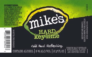 Mike's Hard Key Lime January 2015