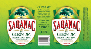 Saranac Gen Iv January 2015