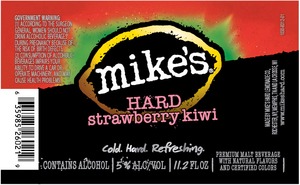 Mike's Hard Strawberry Kiwi January 2015