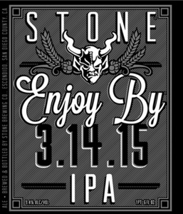 Stone Enjoy By IPA