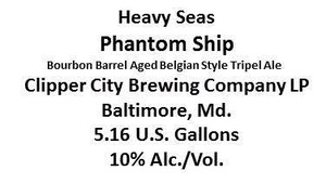 Heavy Seas Phantom Ship January 2015