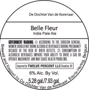 De Dochter Van De Korenaar Belle Fleur January 2015