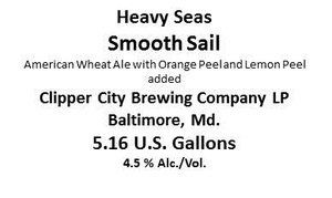 Heavy Seas Smooth Sail January 2015