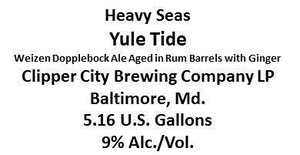 Heavy Seas Yule Tide January 2015