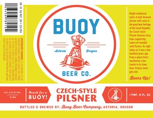 Buoy Beer Company Czech-style