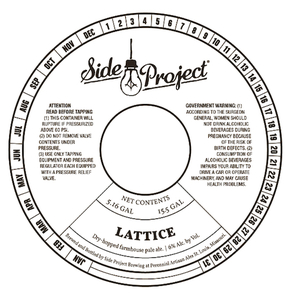 Side Project Brewing Lattice January 2015