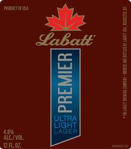 Labatt Premier January 2015