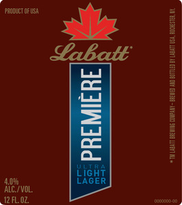 Labatt PremiÉre January 2015