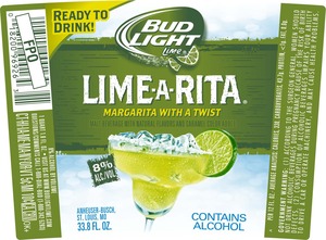 Bud Light Lime Lime-a-rita January 2015